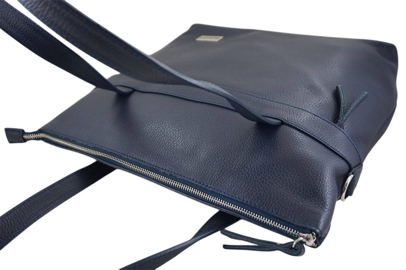 Torebka skórzana shopperbag na ramię Barberini's