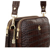 Elegancka listonoszka Canaletto – skóra z wzorem krokodyla TD830s259