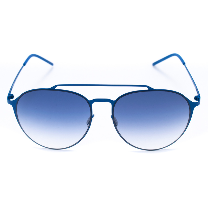 Okulary ITALIA INDEPENDENT 0221-022-000. Okulary przeciwsłoneczne, Kolor niebieski. Kobieta.