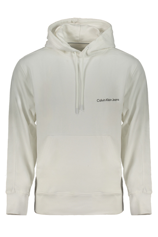 BIAŁA BLUZA MĘSKA BEZ ZAMKA CALVIN KLEIN