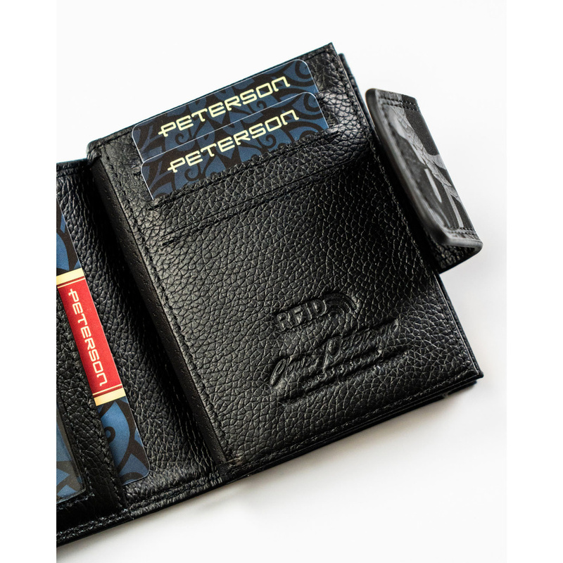 Skórzany damski portfel Peterson PTN PS329-MLF
