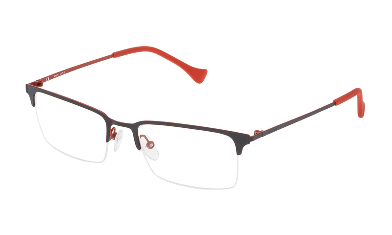 Okulary POLICE VPL290-5301HG. Okulary, Kolor szary. Mężczyzna.