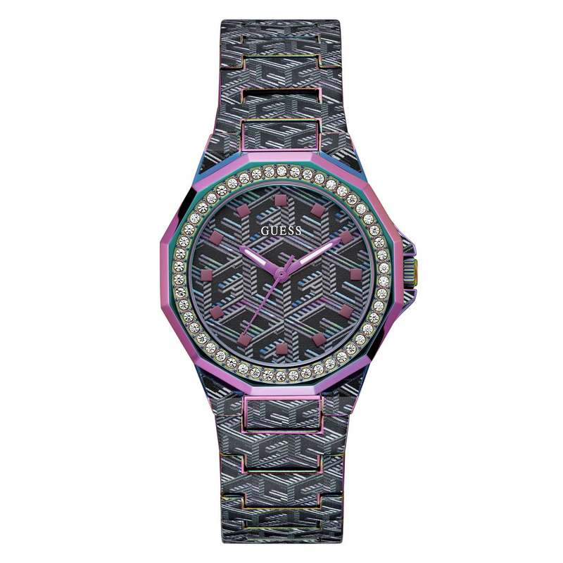 Zegarek GUESS GW0597L2. Kwarcowy, Kolor szary. Kobieta.