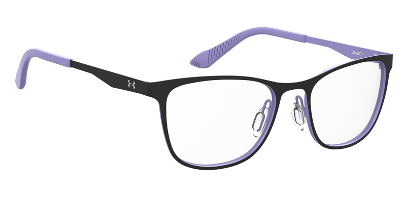 Okulary UNDER ARMOUR UA90071X2E716. Okulary, Kolor czarny. Dziecko.