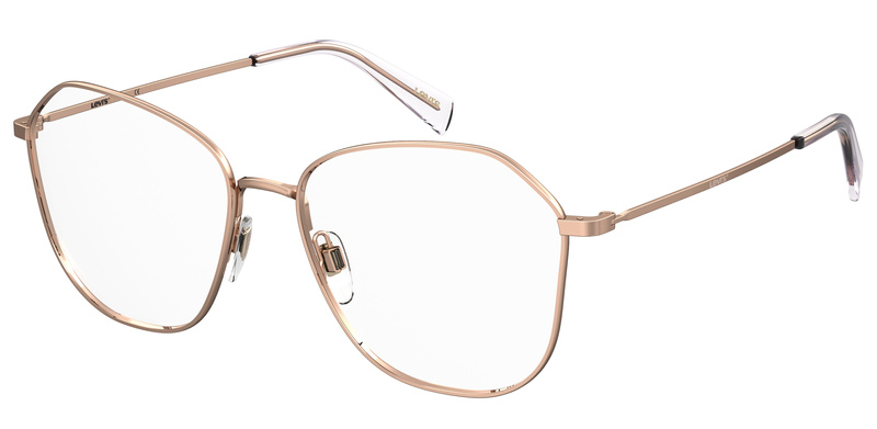Okulary LEVI'S LV-1013-DDB. Okulary, Kolor złoty. Kobieta.