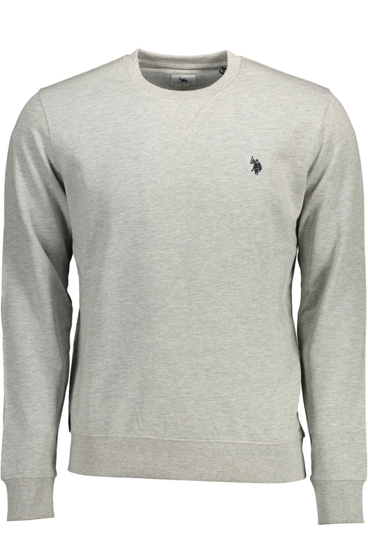 BLUZA US POLO BEZ ZAMKA MĘSKA SZARA