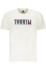 TOMMY HILFIGER MĘSKA KOSZULKA Z KRÓTKIM RĘKAWEM BIAŁA