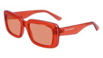 Okulary KARL LAGERFELD KL6101S-800. Okulary przeciwsłoneczne, Kolor pomarańczowy. Unisex.