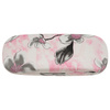 Eleganckie etui na okulary w kwiatowy wzór - 4U Cavaldi