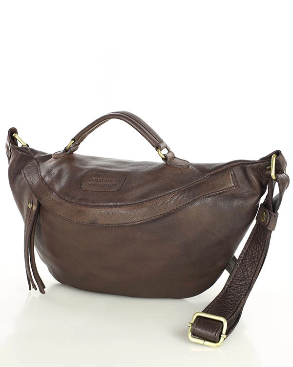 Torebka nerka damska skórzana listonoszka MARCO MAZZINI