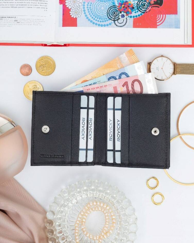 Skórzany męski portfel Rovicky R-23-26-LFN