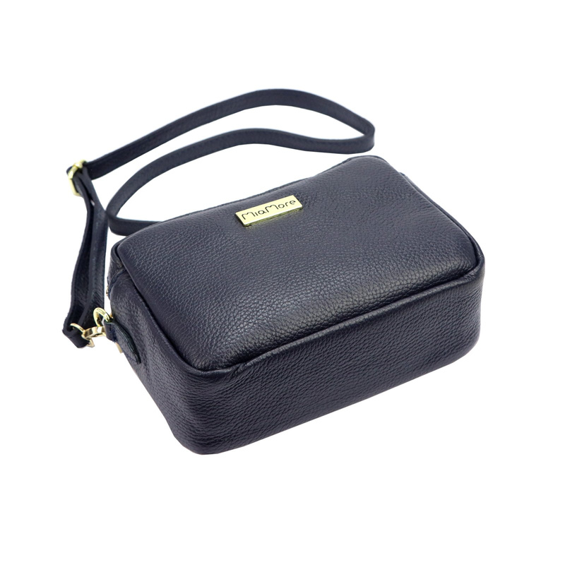 MiaMore miejska damska listonoszka skóra naturalna torebka przez ramię