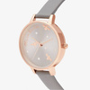 Zegarek OLIVIA BURTON OB16PQ03. Kwarcowy, Kolor szary. Kobieta.