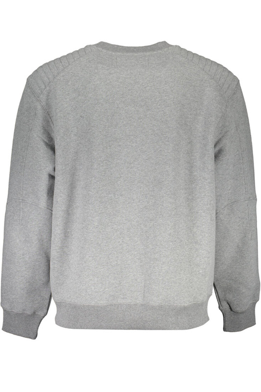 CALVIN KLEIN BLUZA BEZ ZAMKA MĘSKA SZARA
