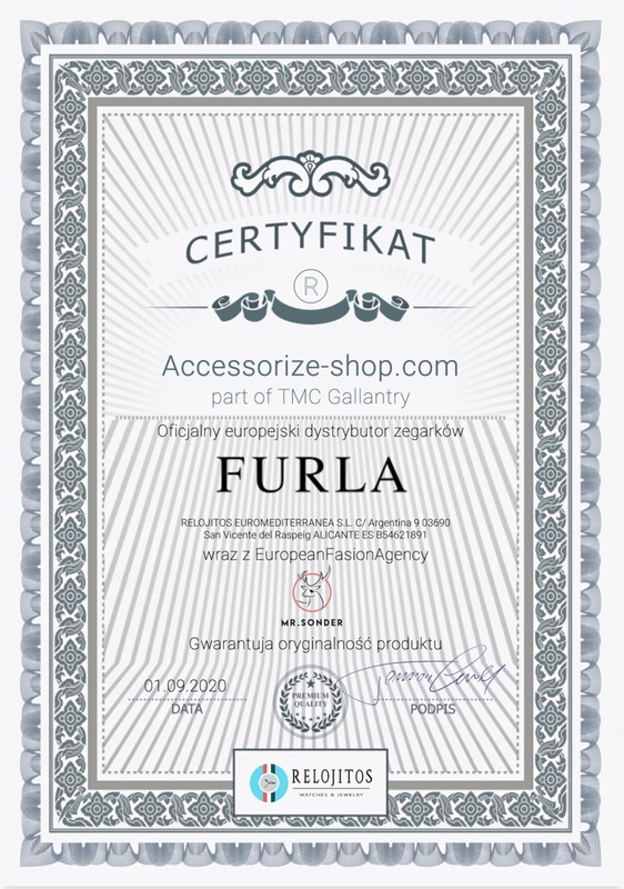 Zegarek FURLA R4251110504. Kwarcowy, Kolor biały. Kobieta.
