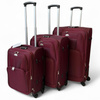 EASY TRIP zestaw trzech walizek na kółkach miękkie materiałowe kieszenie