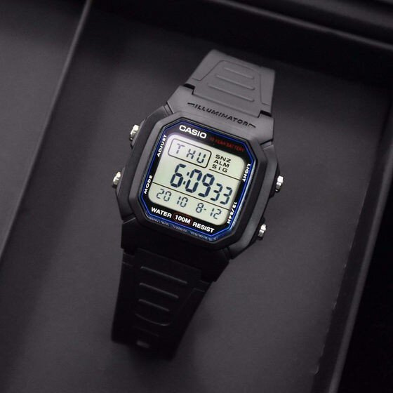 ZEGAREK MĘSKI CASIO W-800H-1BVES KLASYKA + BOX