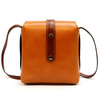 Gregorio damska listonoszka skora naturalna torebka z klapą na ramię