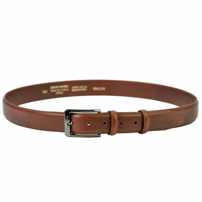 męski pasek z prawdziwej skóry Pierre Cardin VNG 084 GF
