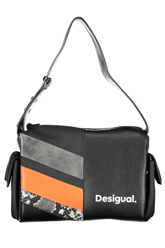 CZARNA TORBA DAMSKA DESIGUAL