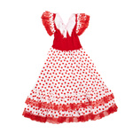 Dodatek FLAMENCO VS-ROB-LRO. Sukienka, Kolor . Dziecko.