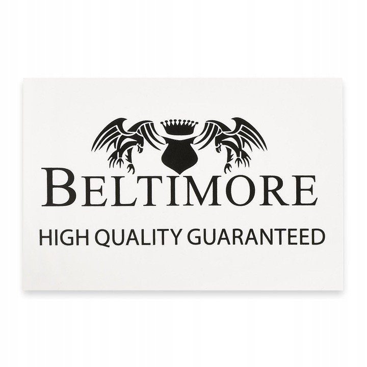 Czarne Rękawiczki skórzane męskie polar miś BELTIMORE K33 : Kolory - czarny