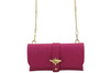 Torebka kopertówka na łańcuszku - Fuksja