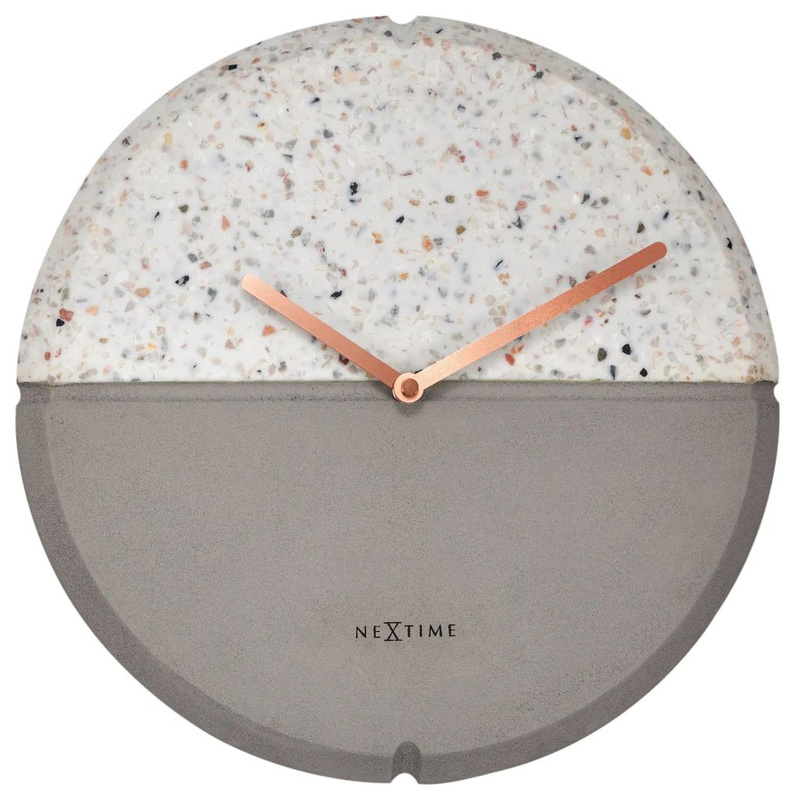 Zegarek NEXTIME 3516. Zegar ścienny, Kolor szary. Unisex.