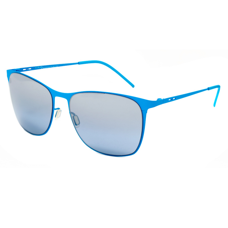 Okulary ITALIA INDEPENDENT 0213-027-000. Okulary przeciwsłoneczne, Kolor niebieski. Kobieta.