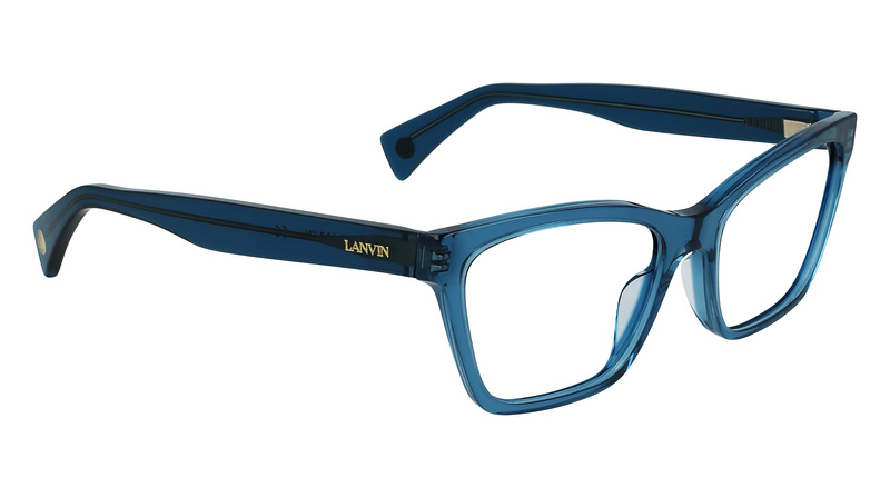 Okulary LANVIN LNV2615-414. Okulary, Kolor niebieski. Kobieta.