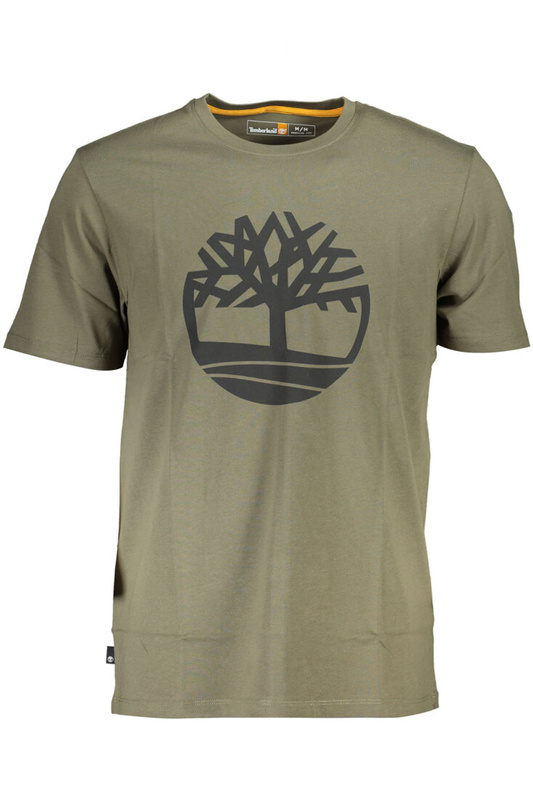 ZIELONY T-SHIRT MĘSKI Z KRÓTKIM RĘKAWEM TIMBERLAND