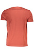 T-SHIRT MĘSKI Z KRÓTKIM RĘKAWEM TIMBERLAND CZERWONY