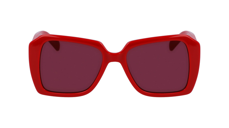 Okulary KARL LAGERFELD KL6140S531760. Okulary przeciwsłoneczne, Kolor czerwony. Kobieta.
