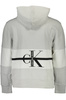 BLUZA CALVIN KLEIN BEZ ZAMKA SZARA MĘSKA