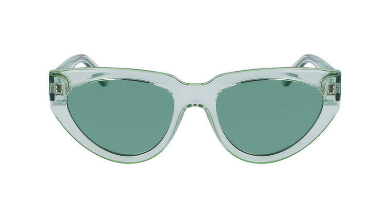 Okulary KARL LAGERFELD KL6100S-300. Okulary przeciwsłoneczne, Kolor zielony. Kobieta.