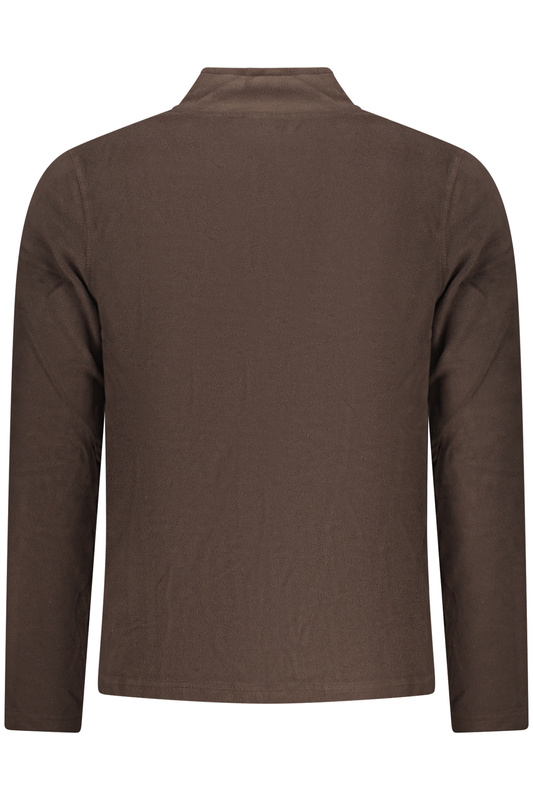 BRĄZOWA BLUZA MĘSKA Z ROZPINANYM NA ZAMEK US GRAND