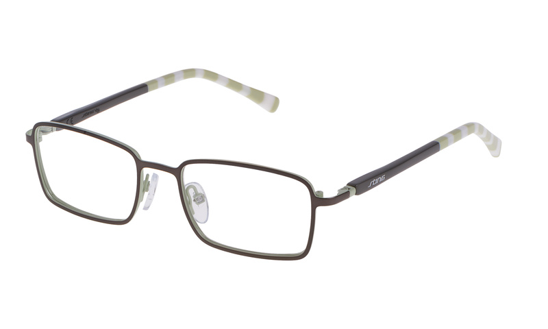 Okulary STING VSJ394V480K54. Okulary, Kolor zielony. Dziecko.
