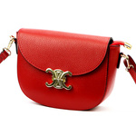 Luka Damska listonoszka skóra naturalna torebka przez ramię z kieszenią