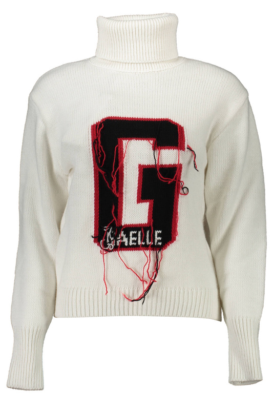 BIAŁY SWETER GAELLE PARIS DAMSKI