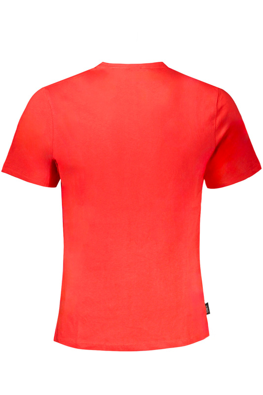 CZERWONY T-SHIRT MĘSKI Z KRÓTKIM RĘKAWEM GIAN MARCO VENTURI