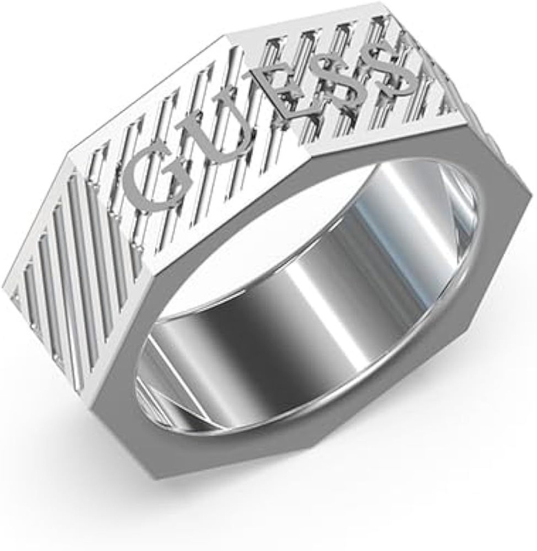 Biżuteria GUESS JUMR03030WST. Pierścionek, Kolor złoty. Mężczyzna.