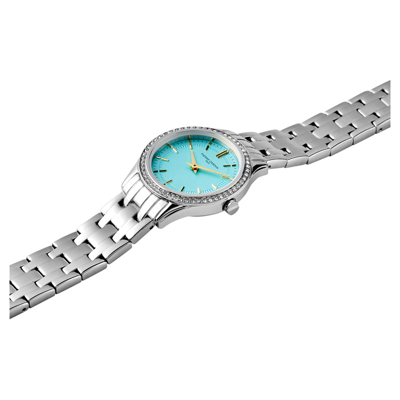 Zegarek PIERRE CARDIN CF.0609.SJ. Kwarcowy, Kolor niebieski. Kobieta.