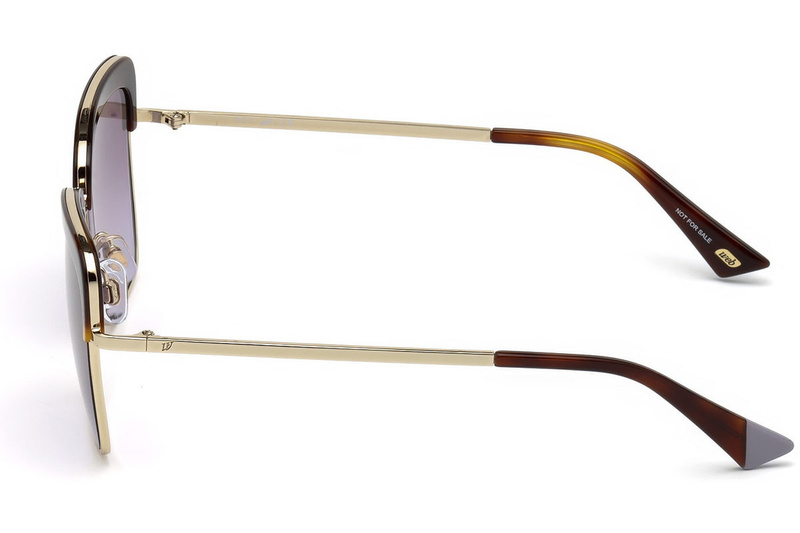 Okulary WEB EYEWEAR WE0219-52Z. Okulary przeciwsłoneczne, Kolor złoty. Kobieta.