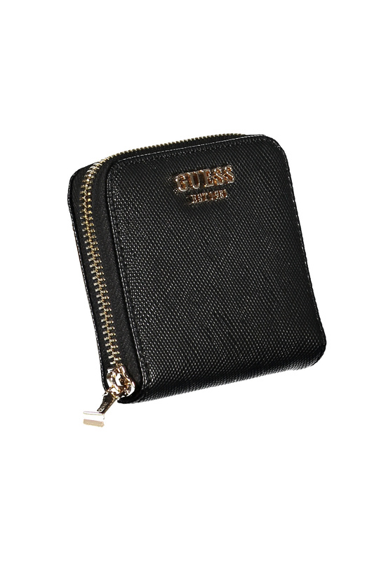 CZARNY PORTFEL DAMSKI GUESS JEANS