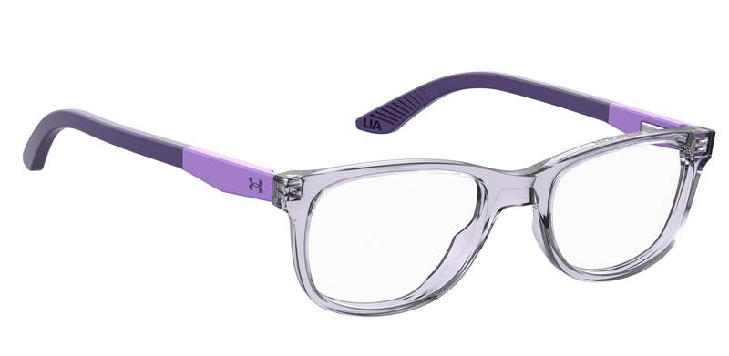 Okulary UNDER ARMOUR UA9002B3VF016. Okulary, Kolor PURPLE. Dziecko.