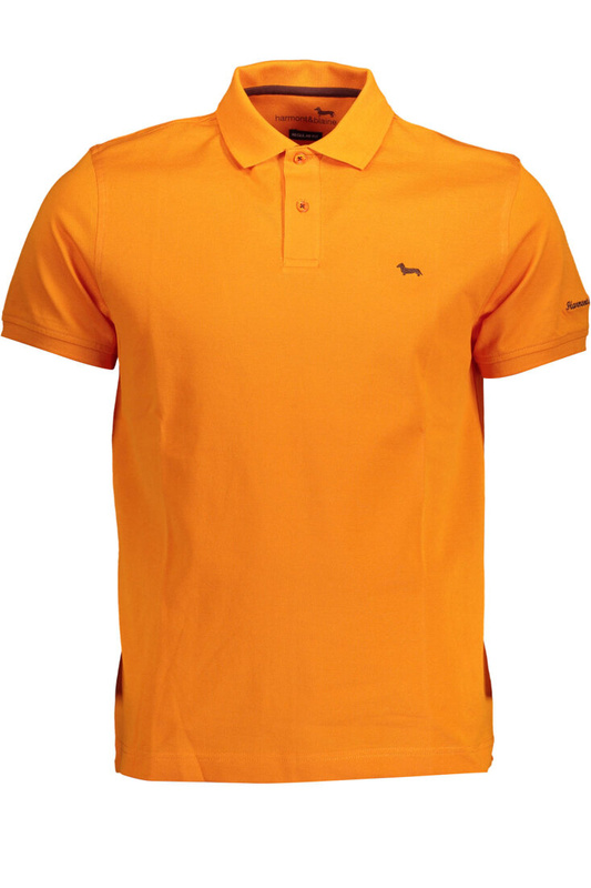 HARMONT &amp; BLAINE MĘSKA KOSZULKA POLO Z KRÓTKIM RĘKAWEM POMARAŃCZOWA