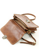 Torba skórzana kwadratowa premium Florence bag - MARCO MAZZINI czarna