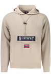Norway 1963 MĘSKA BLUZA BEŻOWA Z ROZPINANYM NA ZAMEK