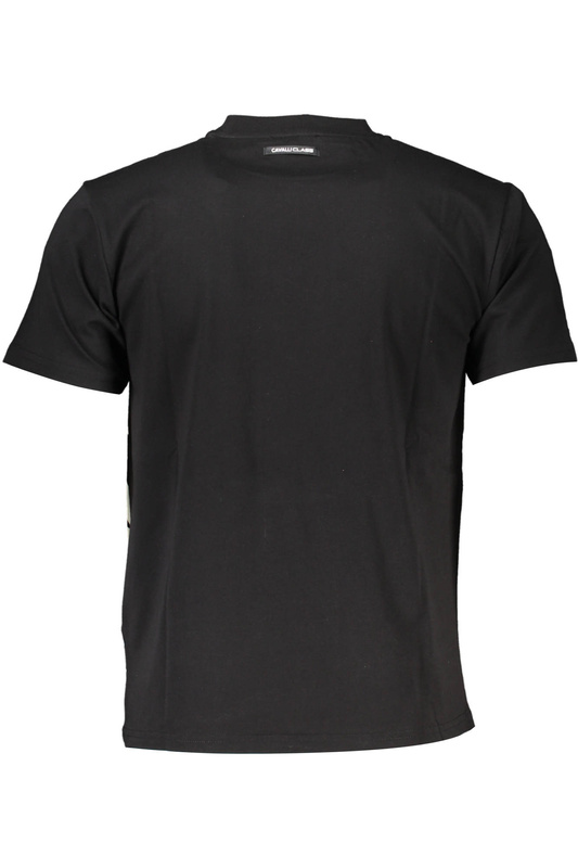 CAVALLI CLASS T-SHIRT Z KRÓTKIM RĘKAWEM MĘSKI CZARNY
