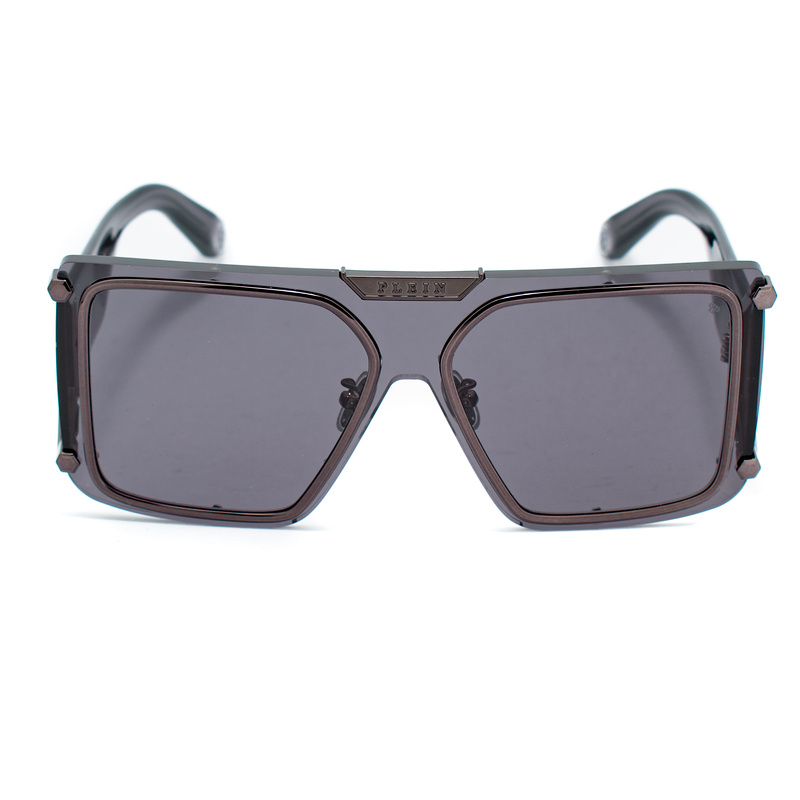 Okulary PHILIPP PLEIN SPP096M990I86. Okulary przeciwsłoneczne, Kolor szary. Mężczyzna.